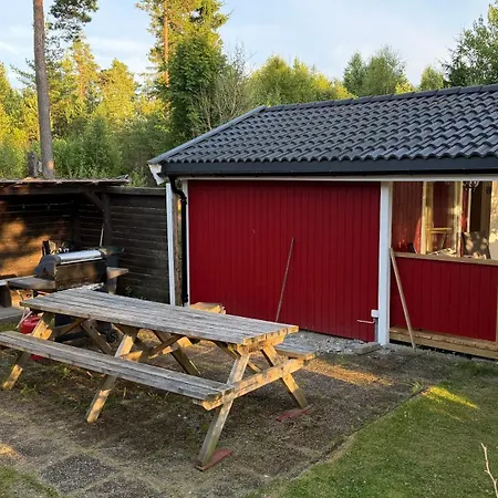Sjarmerende Campinghytte I Skogen